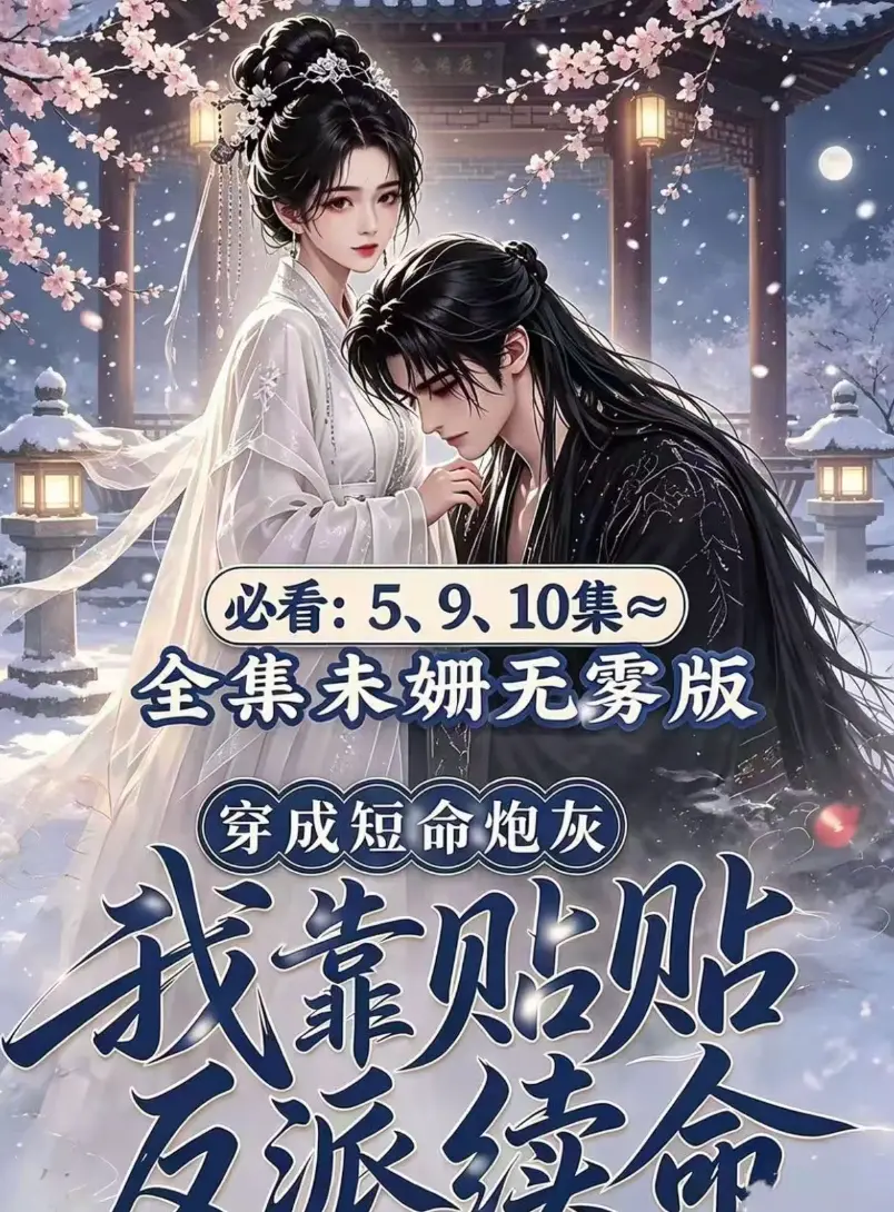 穿成短命炮灰我靠贴贴反派续命AI漫剧黄果版无删减全集免费在线观看-穿书炮灰抱对腿反派怀里好续命-最新去雾版完整全集百度迅雷网盘分享